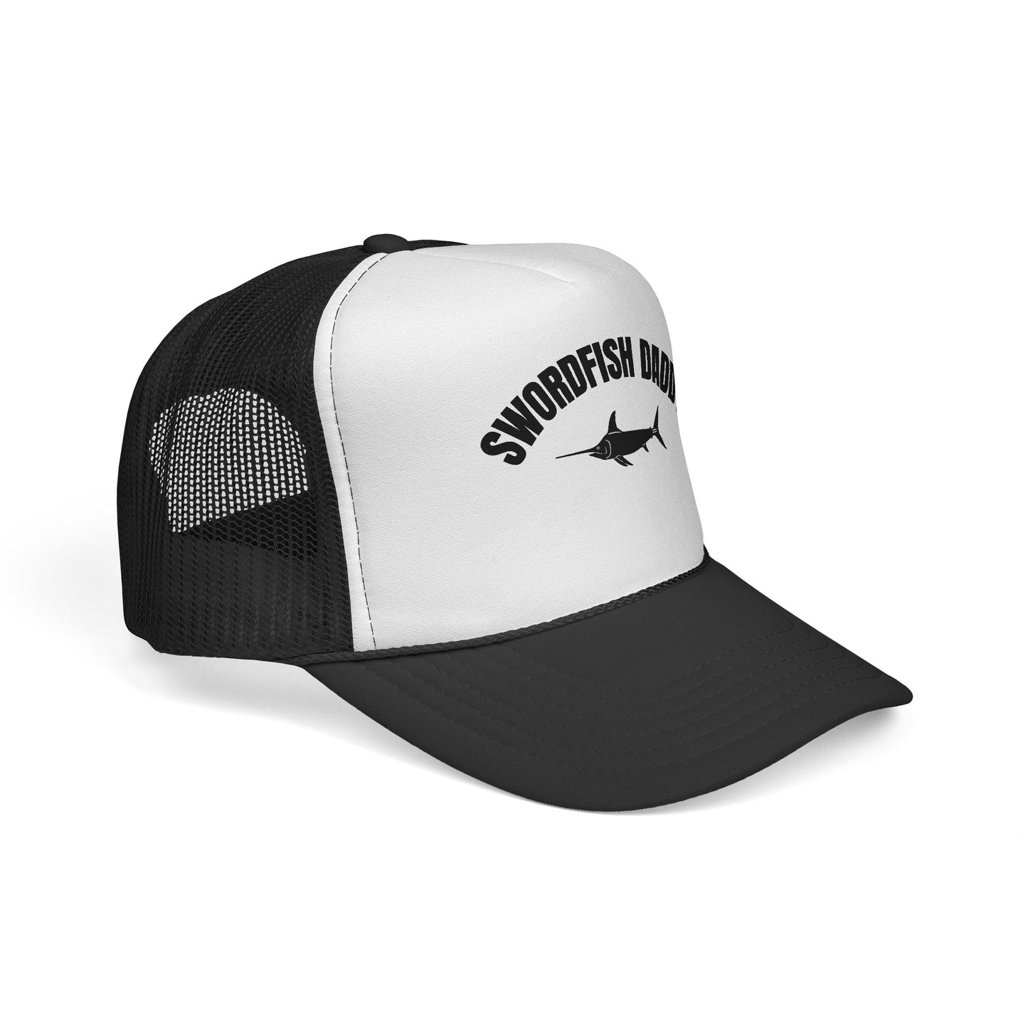 Swordfish Trucker Hat — Minimal Coastal Fishing Cap