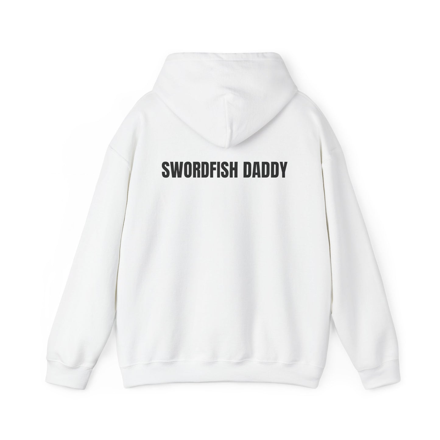 Swordfish Daddy Hoodie — Novelty Dad Graphic Pullover