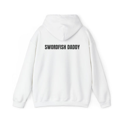 Swordfish Daddy Hoodie — Novelty Dad Graphic Pullover