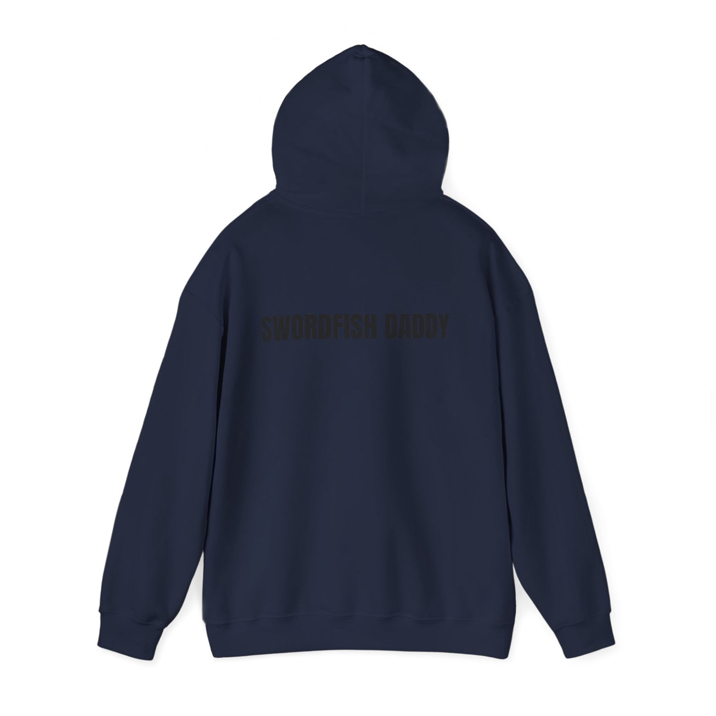 Swordfish Daddy Hoodie — Novelty Dad Graphic Pullover